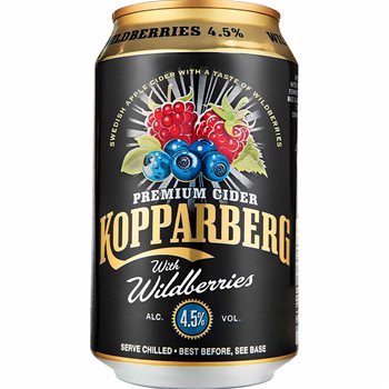 Boabele de pădure Kopparberg 4,5% 24x0,33 l.