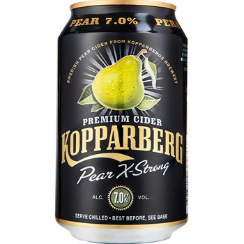 Kopparberg pere 7% 24x0,33 l.