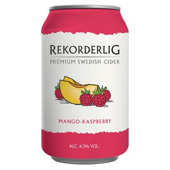 Registreringsbrytende Mango Raspberry 4,5% 24x0,33 l.