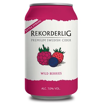 Rekordbrytande skogsbär 7,0% 24x0,33 l.