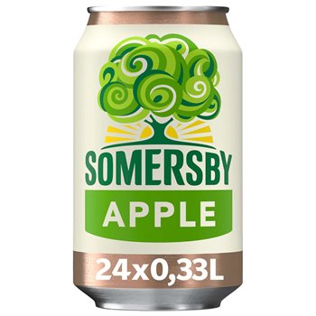 Somersby Apple - apple cider 4.5%, 20x33cl. can