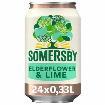 Somersby Elderflower - Elderflower Cider 4,5%, 20x33cl. burk