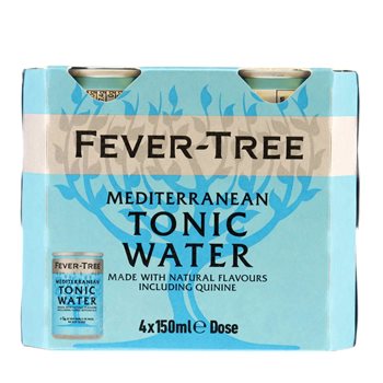 Fiebre-árbol Mediterráneo Agua tónica 4x150 ml DS. + depósito