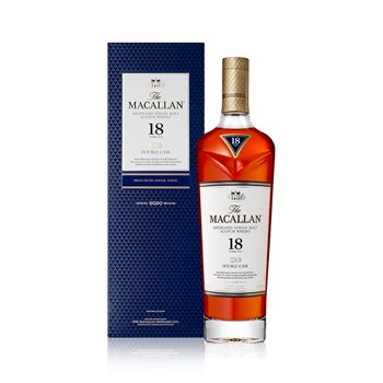 Macallan 18 yo dobbel cask 43% 0,7 l.