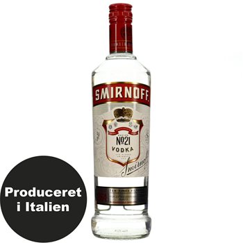 Smirnoff vodka 37.5% 0.7 l.