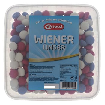 Carletti Wiener linser 900g