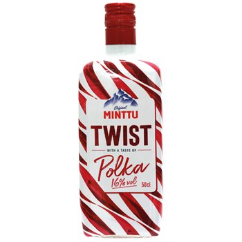 Minttu twist polka 16% 0,5 l.