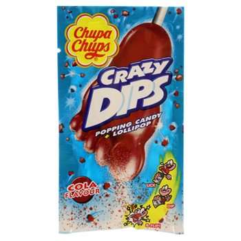 Chupa Chups Crazy Dips med colasmak 14 g.