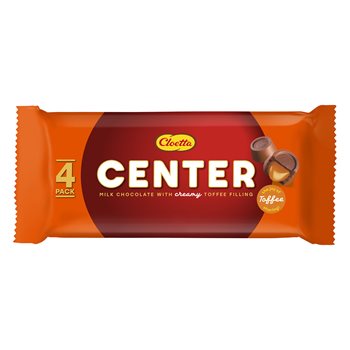 Cloetta Center Roll 4-Pack 312 g