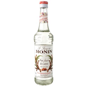 Monin sirup rørsukker 0,7 l.