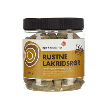 Heede Bolcher Rusty lakridsrør 750 g