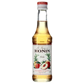 Monin Peach Syrup 0,25 L.