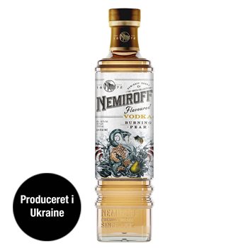 Nemiroff brennende Birnenwodka 1l 40%