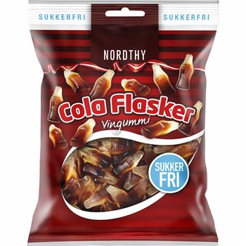 Bottiglie di cola Nordthy Sugar senza zucchero 80G