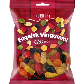 Nordthy English Wine gum 400g