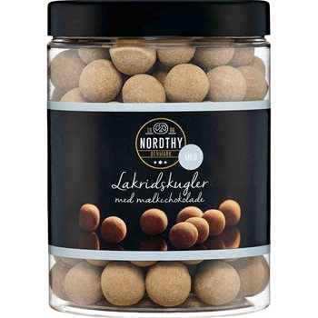 Nordthy lakrisballer mild 600 g.