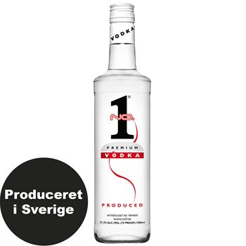 No.1 Vodka premium 37,5% 1 l.