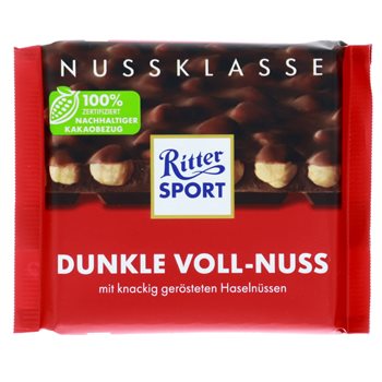 Ritter Sport buio con noci integrali 100 g