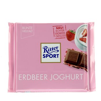 Iaurt de căpșuni Ritter Sport 100 g