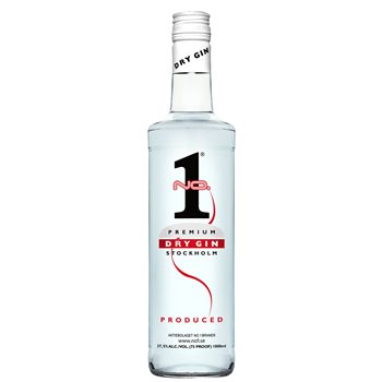 N.1 Gin premium 37,5% 1 l.