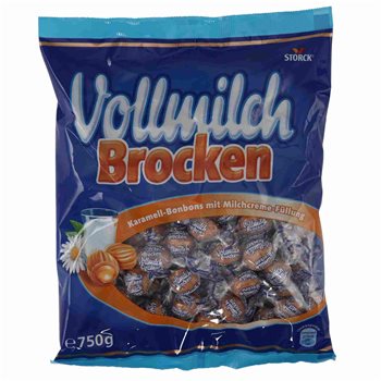 STORCK VOLLMILCH BROCKEN 750 G