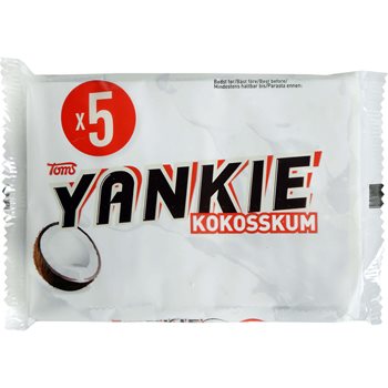 Toms Yankee Bar Kokosnussschaum 5-Pack 200 g.