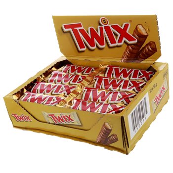 Twix barer 32x50g