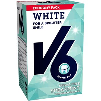 V6 White Spearmint Economy Paket 72 g