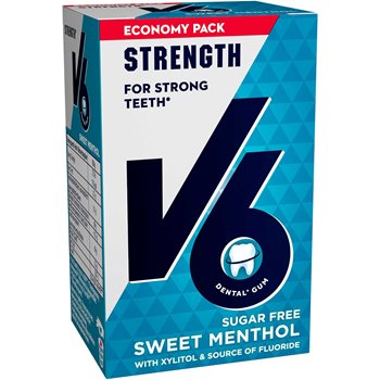 V6 mel søt menthol økonomipakke 70 g