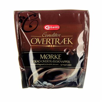 Pulsanti di copertura Carletti Dark 200 g