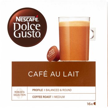 NESC DLCGST CAFE AU LAIT INFEATO 16 PCS. 160 g