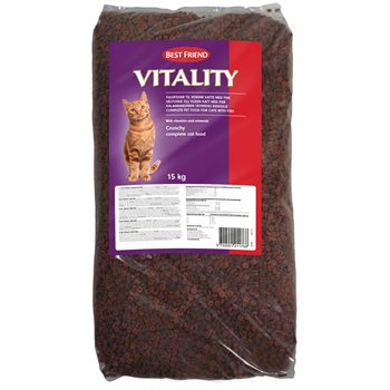 Bester Freund Vitalität Trockenfutter für Katzen 15 kg